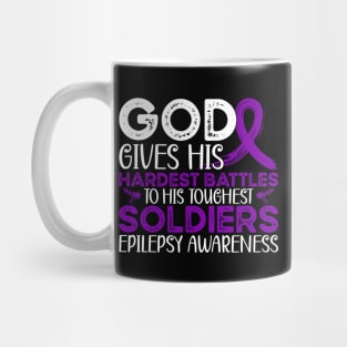 Epilepsy Warrior Support Epilepsy Awareness Mug